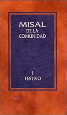 misal de la comunidad. (tomo 1) festivo-9788428506922