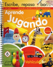 aprende jugando ¡escribe, repasa y borra!-9788428537322