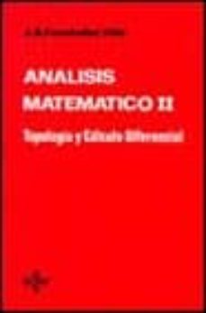 analisis matematico. t.2 (2ª ed.)-9788430921522