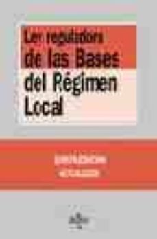 ley reguladora de las bases de regimen local (5ª ed.)-9788430942022