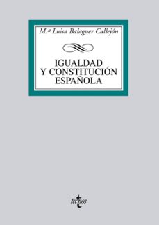 igualdad y constitucion española-9788430950522