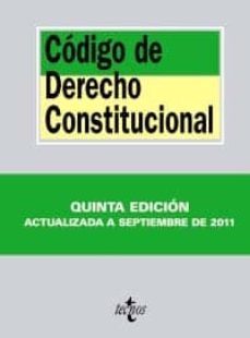 codigo de derecho constitucional-9788430952922
