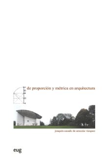 de proporcion y metrica en arquitectura-joaquin casado de amezua-9788433857422