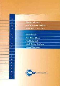 diseño asistido y gestion documental: robocad-4 y gestevil-f (351 83cu01) (cd-rom)-manuel dominguez somonte-9788436239522