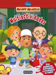 manny manitas: multiactividades: ¡con pegatinas, actividades y vo cabulario de ingles!-9788444166322