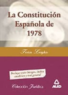 la constitucion española de 1978-9788466548922