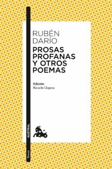 prosas profanas y otros poemas-ruben dario-9788467025422