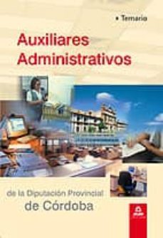 auxiliares administrativos de la diputación provincial de córdoba-9788467600322