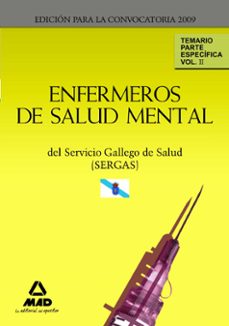 enfermeros de salud mental del servicio gallego de salud (sergas) temario parte especifica. volumen ii-9788467616422