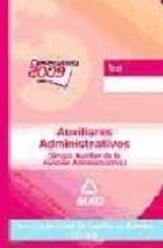 auxiliares administrativos del servicio de salud de castilla-la m ancha (sescam). test-9788467627022