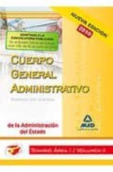 cuerpo administrativo de la administracion del estado (promocion interna). temario area i. volumen ii-9788467644722