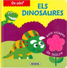 on son? els dinosaures (solapes de feltre)-jordi busquets-9788467795622