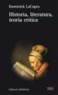 historia, literatura, teoria critica-9788472907522