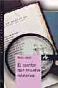 el escritor que resuelve misterios (nivel 1)-9788476354322