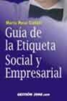 guia de la etiqueta social y empresarial-maria rosa collell-9788480889322