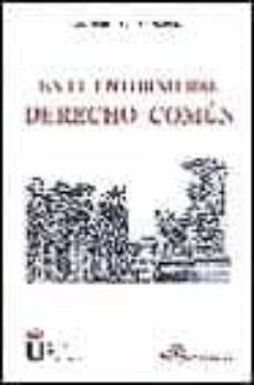 en el entorno del derecho comun-9788481554922