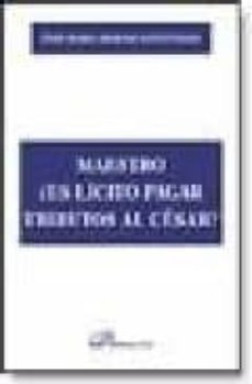 maestro ¿es licito pagar tributos al cesar?-9788481559422