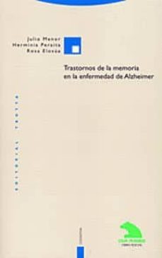 trastornos de la memoria en la enfermedad de alzheimer-julio menor-maria perez pla-rosa elosua-9788481644722