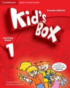 kid s box 1 for spanish speakers activity book with cd-rom and language portfolio 2nd edition-9788483238622
