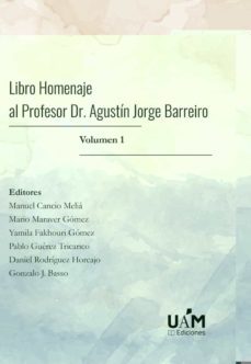 libro homenaje al profesor dr. agustin jorge barreiro-manuel cancio melia-9788483447222