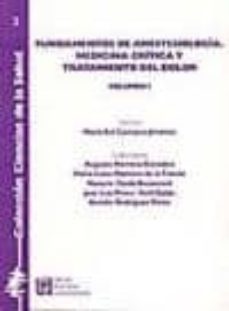 fundamentos de anestesiologia. medicina critia y tratamiento del dolor (2 vols.)-maria sol carrasco jimenez-9788484913122