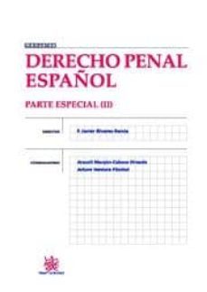 derecho penal español. parte especial ii-9788490041222