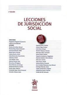 lecciones de jurisdiccion social-9788491197522