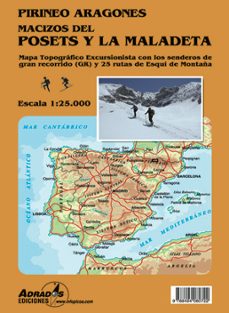 pirineo aragones, macizo del posets y la maladeta 1:25.000-miguel angel adrados-9788494080722