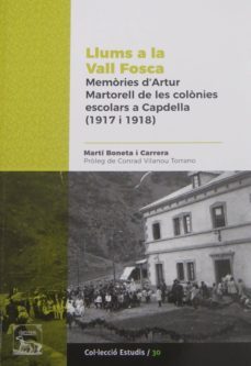 llums a la vall fosca-marti boneta i carrera-9788494632822