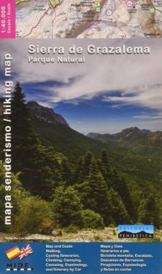 sierra de grazalema, parque natural (mapa senderismo) 1:40.000-9788494997822