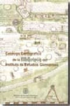 catalogo cartografico de la biblioteca del instituto estudio gien nenses-9788496047822