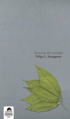 memoria del no poder (ebook)-9788496357822