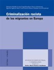 criminalizacion racista de los inmigrantes en europa-salvatore palidda-9788498367522