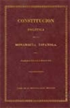 constitucion politica de la monarquia española: cadiz, 1812-9788498621822
