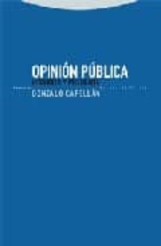 opinion publica: historia y presente-gonzalo capellan de miguel-9788498790122