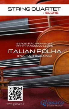 string quartet: italian polka (score) (ebook)-9791222076522