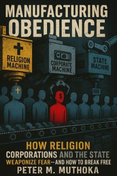 manufacturing obedience:  how religion, corporations and the state weaponizes fear and how to break free (ebook)-peter muthoka-9798230628422