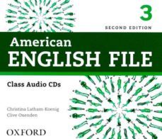 american english file 3 (2nd edition) class audio cds (4)-9780194775632