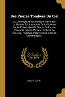 des pierres tombees du ciel-9780270844832