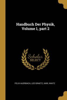 handbuch der physik volume 1 part 2-9780274153732