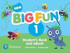 new big fun level 1 student s book with ebook and cd-rom-9781292427232