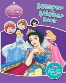 disney princess. bumper sticker activity.-9781407571232