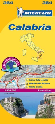 calabria (mapas "local" michelin, ref. 364)-9782067126732