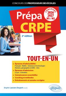 prepa crpe tout-en-un concours 2026-2027 m1/m2 (ebook)-9782340109032