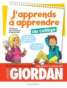 j'apprends a apprendre - au collège (ebook)-andre giordan-sonia warnier-9782809657432