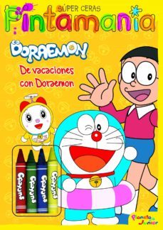 doraemon. pintamania super ceras: de vacaciones con doraemon-9788408109532