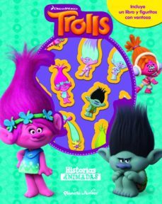 trolls: libro con 10 figuritas: historias animadas-9788408169932