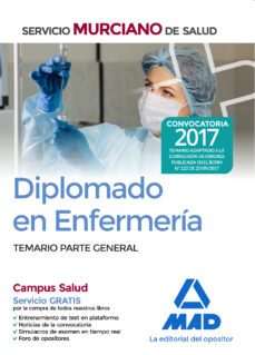 diplomado en enfermeria del servicio murciano de salud: temario parte general-9788414211632