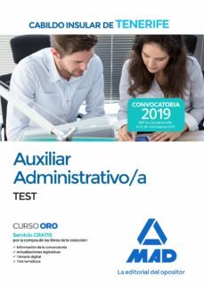 Imagen Principal de Auxiliar Administrativo/a del Cabildo Insular de Tenerife. Test