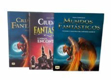 estuche mundos fantasticos (contiene 2 vols: ciudades fantasticas y criaturas fantasticas)-9788418703232
